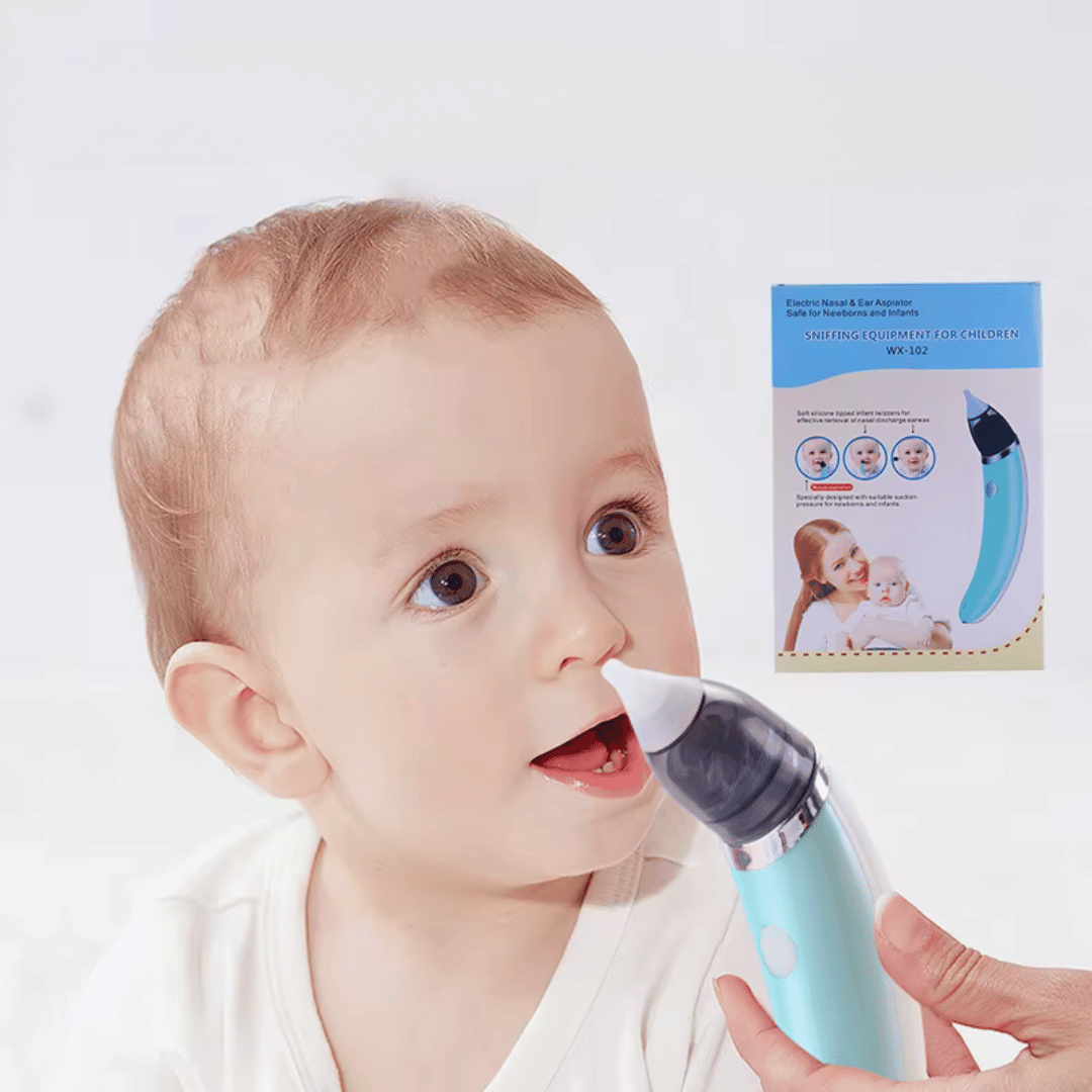 ELEKTRIČNI VAKUM ASPIRATOR ZA NOS I UŠI ZA BEBE