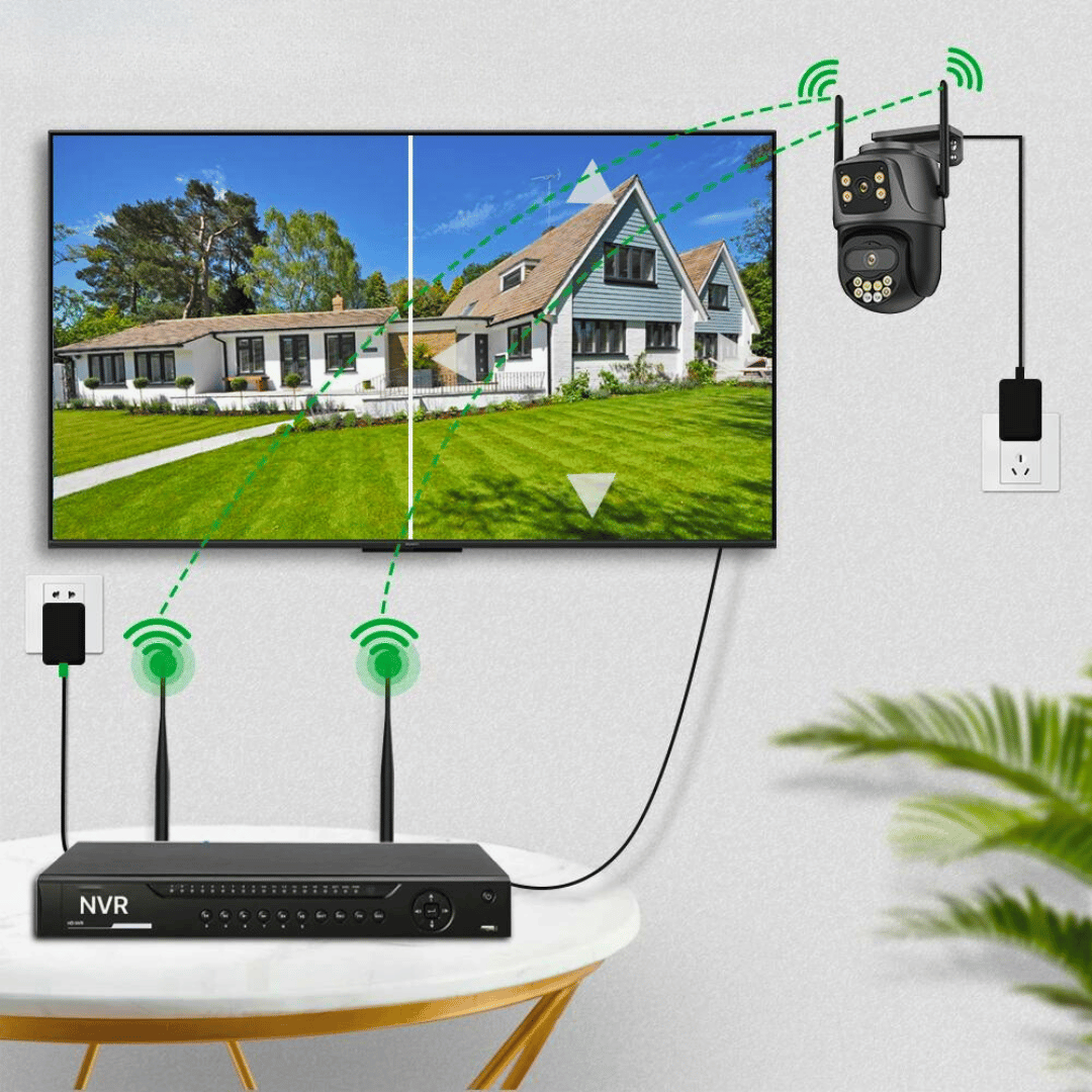 DUPLA WI-FI UHD KAMERA
